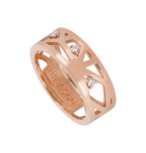 Portuguese Story Octogon Ring