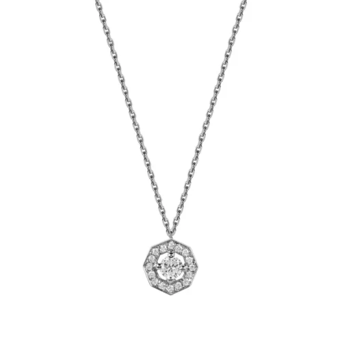 Portuguese Story Solitaire Necklace