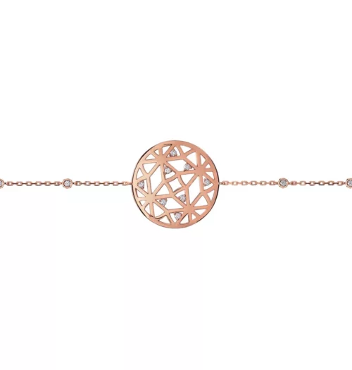 Gold Diamonds Cocktail Bracelet