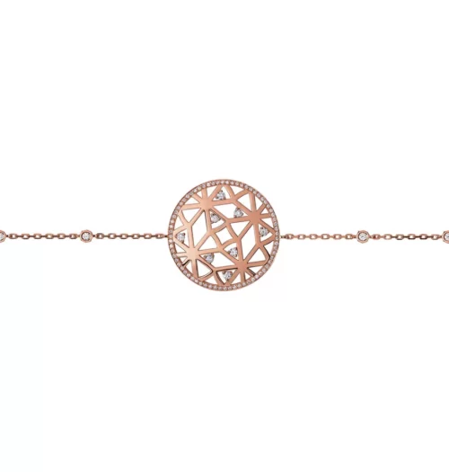 Gold Diamonds Cocktail Bracelet