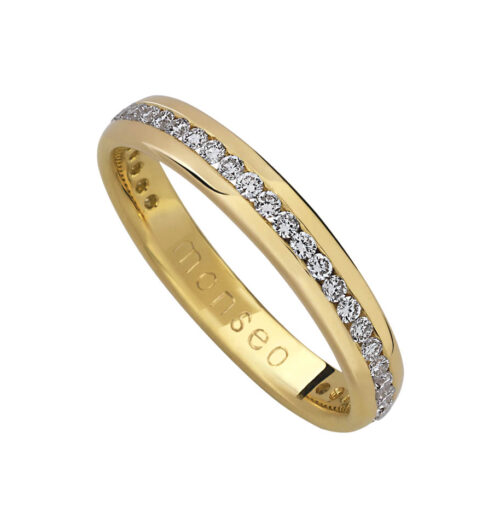 Yellow Gold Diamonds Band